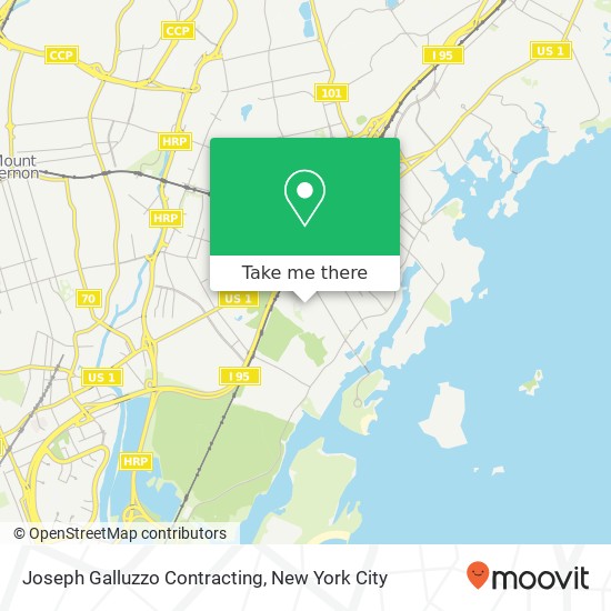 Mapa de Joseph Galluzzo Contracting