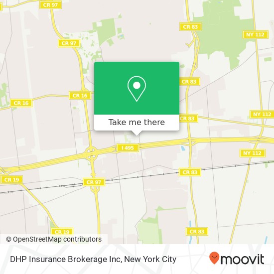 DHP Insurance Brokerage Inc map