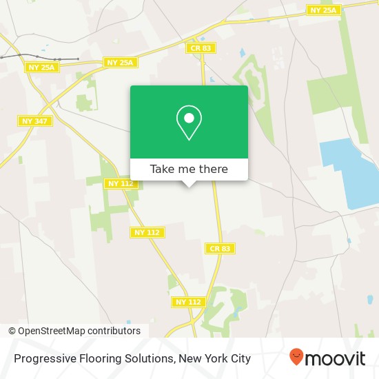 Mapa de Progressive Flooring Solutions