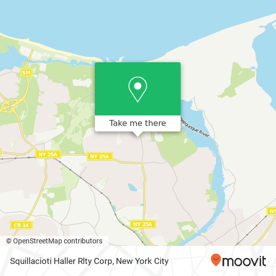 Mapa de Squillacioti Haller Rlty Corp