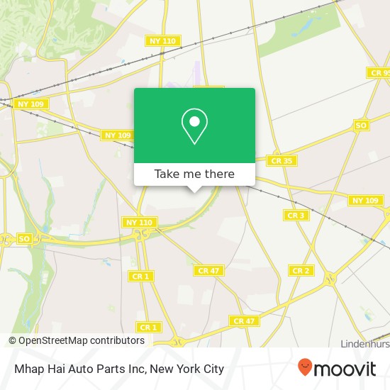 Mhap Hai Auto Parts Inc map