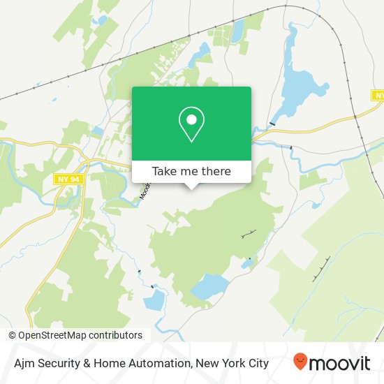 Ajm Security & Home Automation map