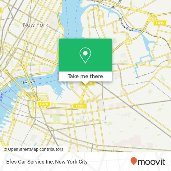 Efes Car Service Inc map