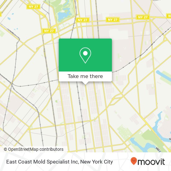 East Coast Mold Specialist Inc map