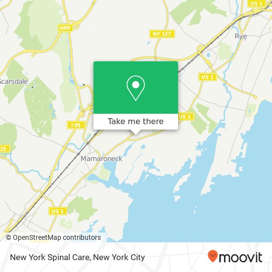 Mapa de New York Spinal Care