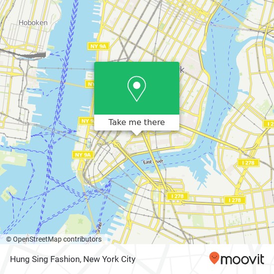 Hung Sing Fashion map