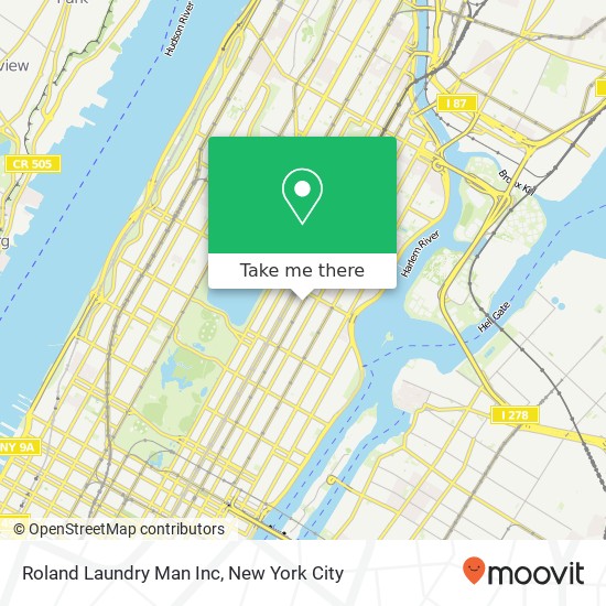 Mapa de Roland Laundry Man Inc
