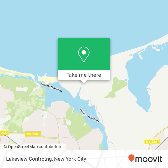 Lakeview Contrctng map