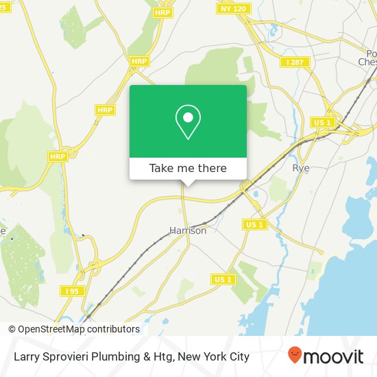 Mapa de Larry Sprovieri Plumbing & Htg