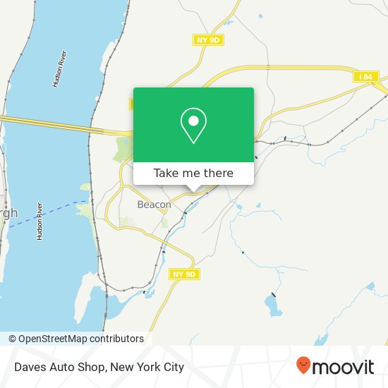 Mapa de Daves Auto Shop