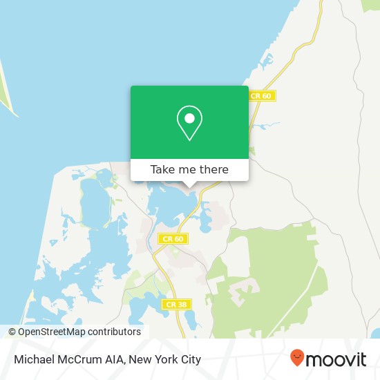 Michael McCrum AIA map