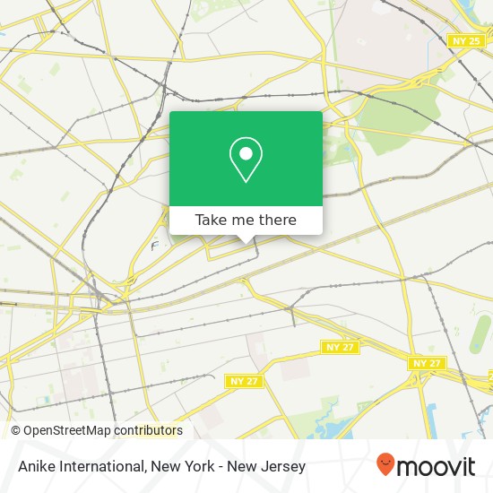 Anike International map