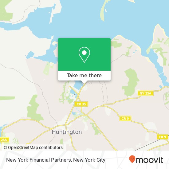 Mapa de New York Financial Partners