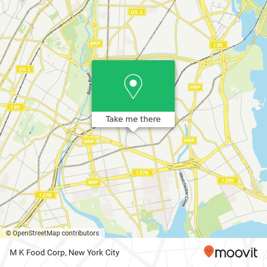 M K Food Corp map