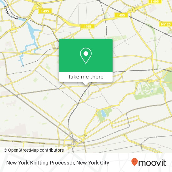 Mapa de New York Knitting Processor