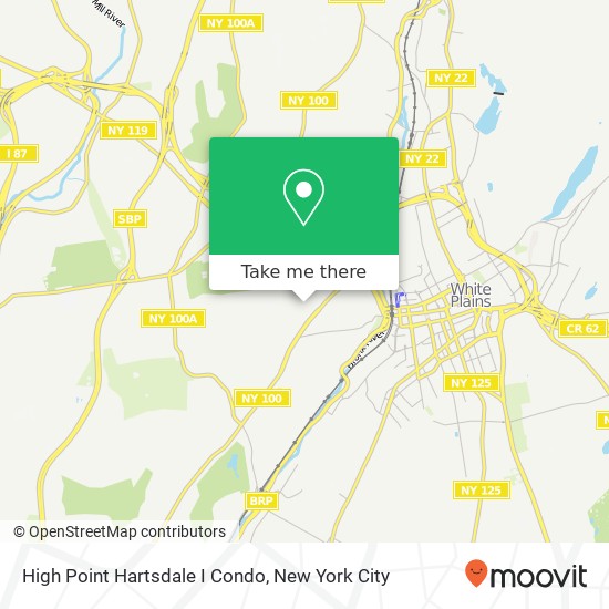 High Point Hartsdale I Condo map