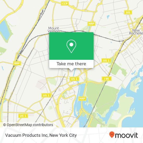 Vacuum Products Inc map