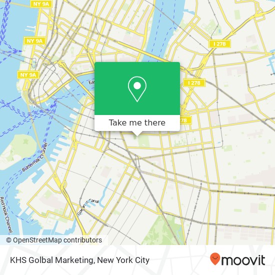 Mapa de KHS Golbal Marketing