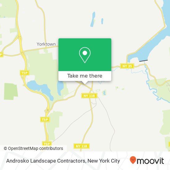 Androsko Landscape Contractors map