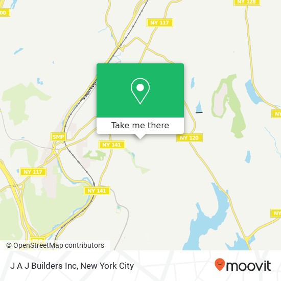 J A J Builders Inc map