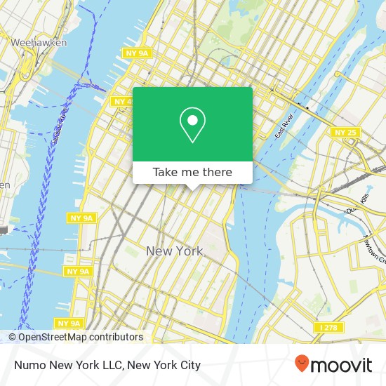 Numo New York LLC map