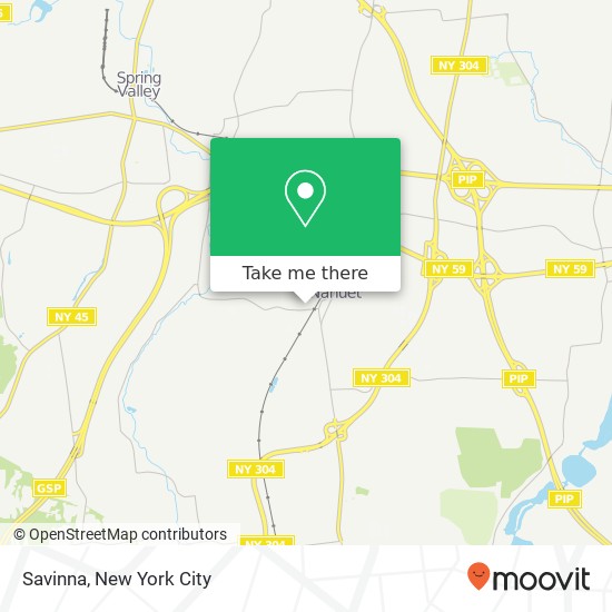 Savinna map