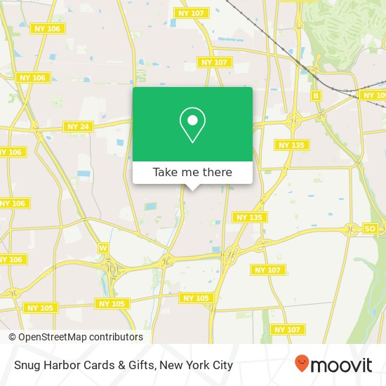 Snug Harbor Cards & Gifts map