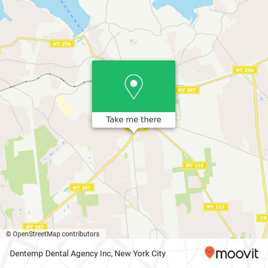 Dentemp Dental Agency Inc map