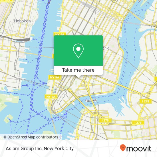 Asiam Group Inc map