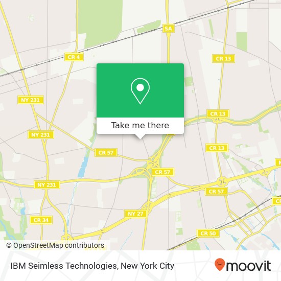 IBM Seimless Technologies map