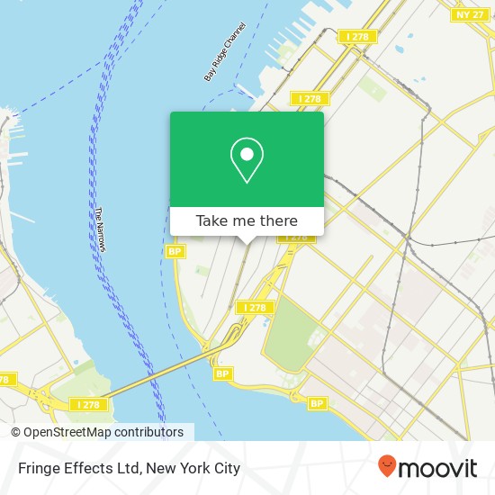 Fringe Effects Ltd map