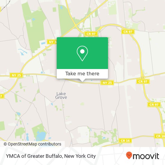 YMCA of Greater Buffalo map