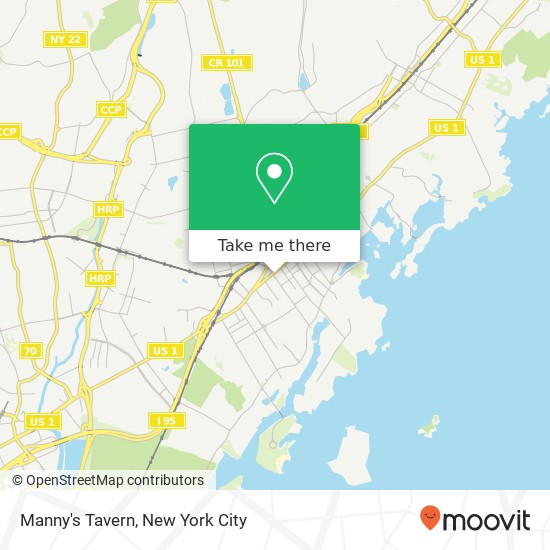 Mapa de Manny's Tavern