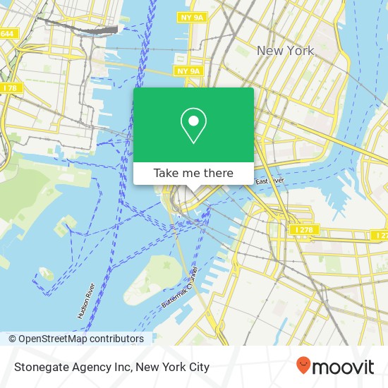 Stonegate Agency Inc map