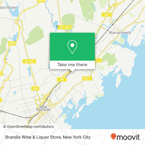 Brandie Wine & Liquor Store map