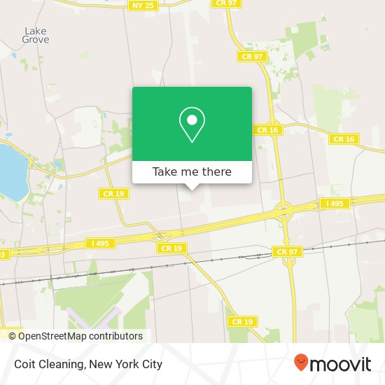 Coit Cleaning map