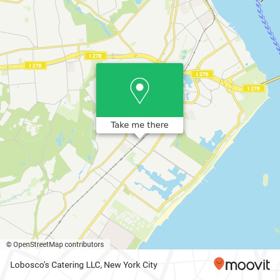 Mapa de Lobosco's Catering LLC
