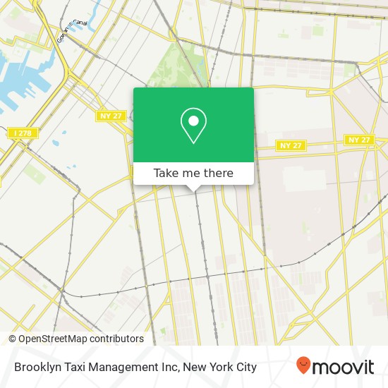 Brooklyn Taxi Management Inc map
