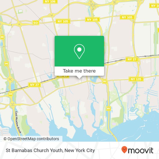 St Barnabas Church Youth map