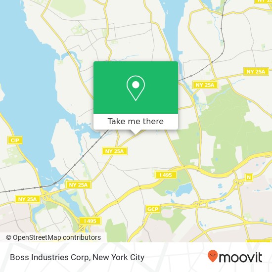 Mapa de Boss Industries Corp