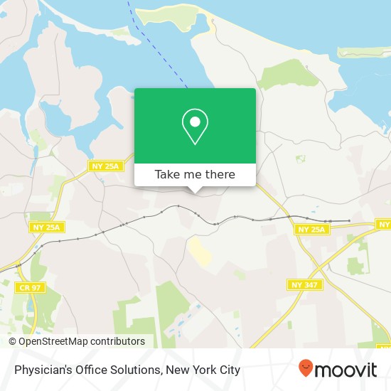 Physician's Office Solutions map