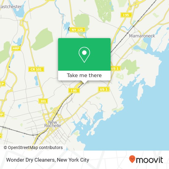 Mapa de Wonder Dry Cleaners