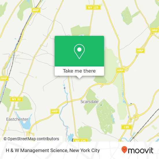 H & W Management Science map