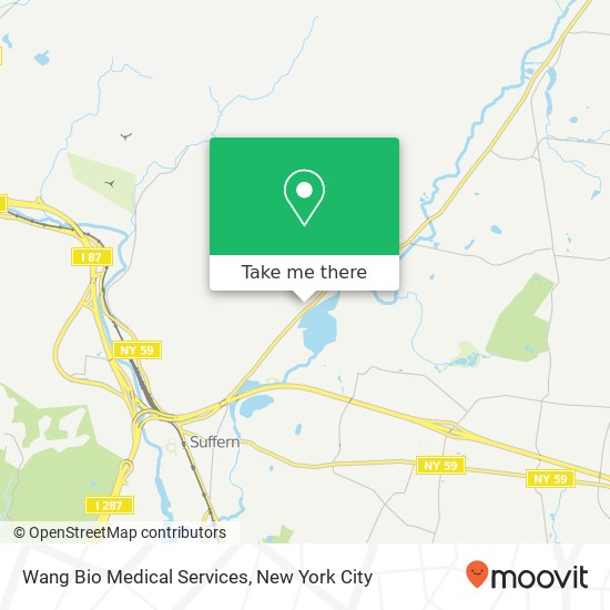 Mapa de Wang Bio Medical Services