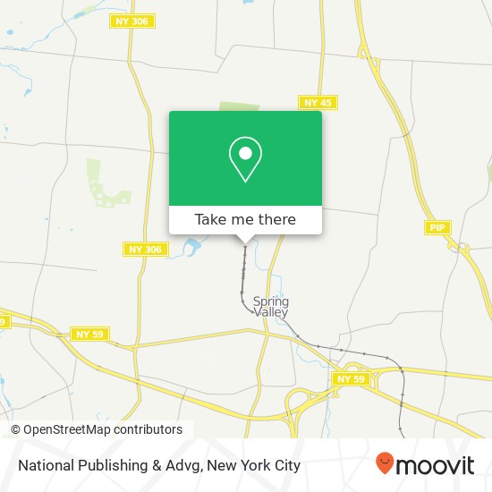National Publishing & Advg map