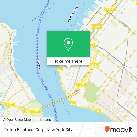 Triton Electrical Corp map