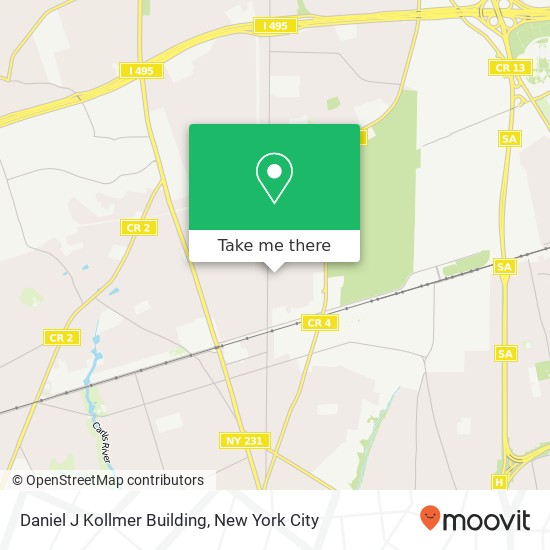 Mapa de Daniel J Kollmer Building