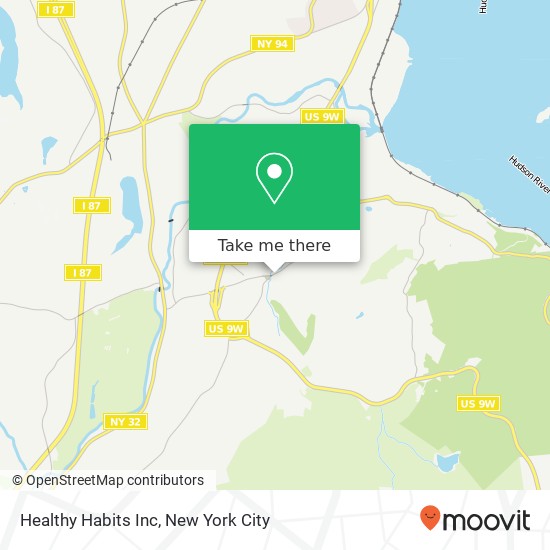 Mapa de Healthy Habits Inc