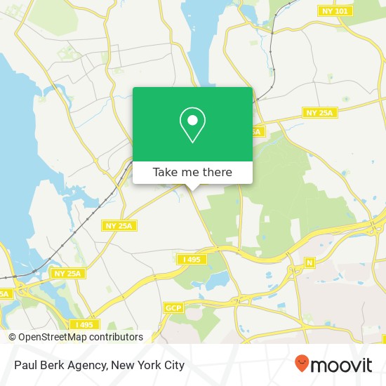 Paul Berk Agency map