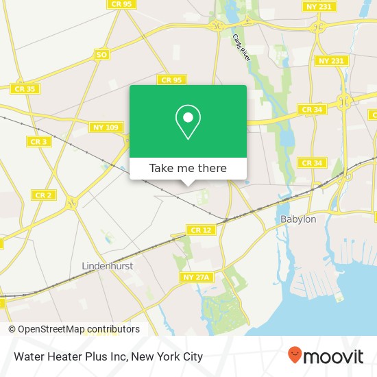 Water Heater Plus Inc map